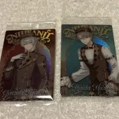 (未使用品)にじさんじ　弦月藤士郎　甲斐田晴　ウエハース　カード　VALZ