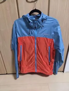 karrimor フード付きナイロンジャケット 青/オレンジ
