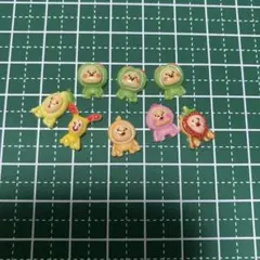 ネイルパーツ こびと図鑑8個ネイパ