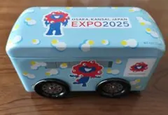 【缶のみ】万博 EXPO2025ミャクミャク バス缶 チョコクランチ