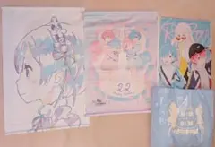 Re:ゼロから始める異世界生活 タペストリー まとめ売り リゼロ