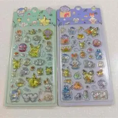 ポケモン 立体シール 2シートセット