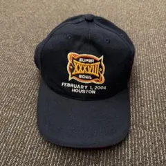 デッドストック2004年 NFL 第38回スーパーボウル 公式記念キャップ台湾製