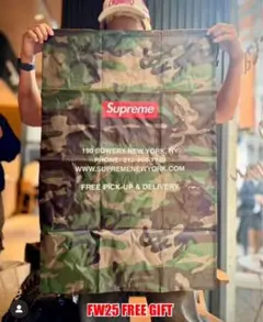 Supreme (25FW) ランドリーバッグ ノベルティ Week1 購入