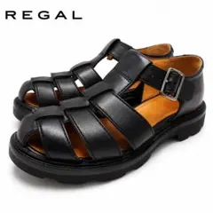 人気.未使用品REGAL F43R グルカサンダル 黒 22.5定価19800円 - メルカリ