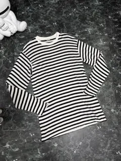 UNUSED ボーダー 長袖Tシャツ アンユーズド　ロングTシャツ　ロンT 2
