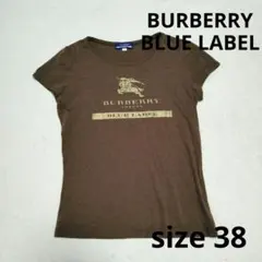 BURBERRY BLUE LABEL バーバリー 半袖Tシャツ 38