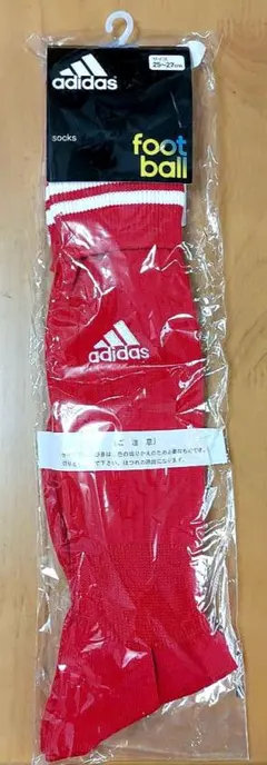 adidas サッカーソックス TR616 レッド 25-27cm