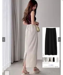 【新品未使用】グレイル バックスリットタイトスカート[gm725]