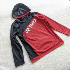 YONEX バドミントン ウォーミングアップウェア 裏起毛 パーカー