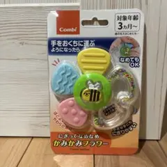 Combi にぎってなめなめ かみかみフラワー　歯固めのサムネイル