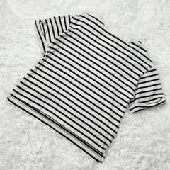 【グローバルワーク】ボーダーTシャツ レディース 半袖 カットソー ゆったり