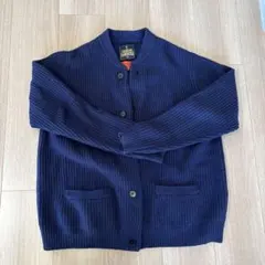 HAMILTON LAMBSWOOL カーディガン　ROSSO