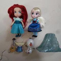 ディズニー　Animators' Collection　エルサ　アリエル