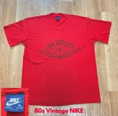 激レア80s当時物NIKEエアジョーダン紺タグビンテージ TシャツUSA製XL