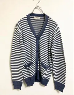 Hub & Spoke/ハブアンドスポークボーダーカーディガン　Ｌサイズのサムネイル