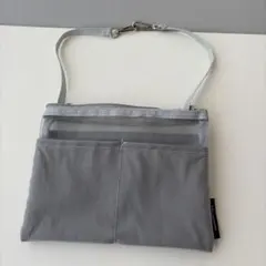 bon moment バックインバック　グレー