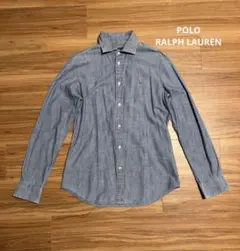 POLO Ralph Lauren スリムフィット長袖シャツ　 デニムシャツ
