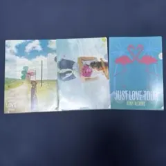 西野カナ　Just LOVE tour クリアファイル　3枚セット