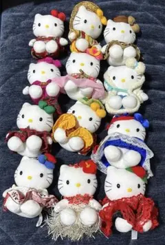 ハローキティ ぬいぐるみ 12体セット - メルカリ