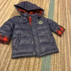 ミキハウス　ホットビスケッツ　ダウンコート　ダウン80%　100