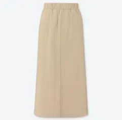 ユニクロ デニムジャージースカート タイトスカート ロングスカート