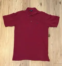 Burberry GOLF バーバリー 半袖 ポロシャツ ワインレッド M - メルカリ