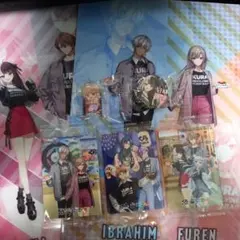 くら寿司　にじさんじ　クリアファイル　カード　缶バッチ　アクスタ