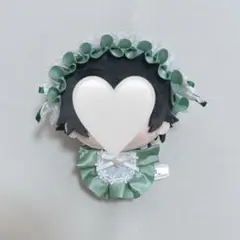 ぬい服 ぬい用 ヘッドドレス スタイ ちびぐるみ 緑