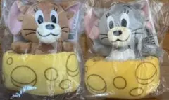 一番くじ　トムとジェリー　D.E賞 ぬいぐるみ　2点セット