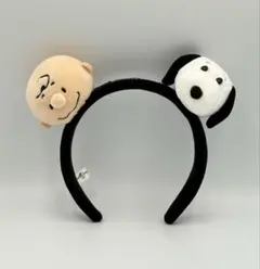 USJ 公式　スヌーピー　チャーリーブラウン　カチューシャ