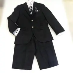 [新品]ヒロミチナカノ男の子スーツ6点完品　卒園式　入学式　フォーマル　130