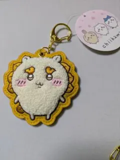 ちいかわもこもこサガラ 刺繍キーホルダー シーサー