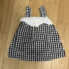 ワンピース　裏地無し　90サイズ