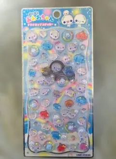 ぷくぷくあわわちゃん　プチドロップステッカー　ボンボンドロップシール