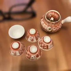 未使用品】福森阿也 抹茶碗／雛人形絵 茶道具 京焼・清水焼風 - メルカリ