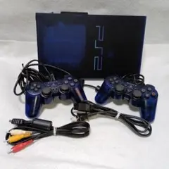 レア PS2 SCPH-50000 MB NH ミッドナイトブルー
