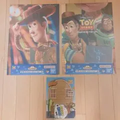 トイストーリー　一番くじ　I賞 J賞 ポスター　クリアファイル