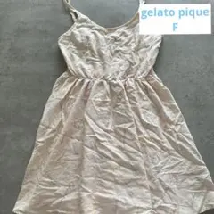4375 gelato pique ジェラートピケ キャミソールワンピース F