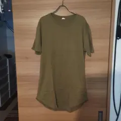 PRO CLUB ライトウェイト Tシャツ カーキ Mサイズのサムネイル