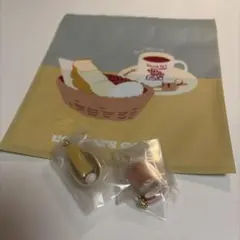 おまけつき コメダ珈琲店 ボールチェーン付きマスコット 2つセット