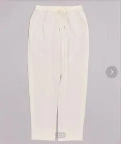 UNITED ARROWS　ホワイト ストレートパンツ