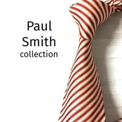 ポールスミス　Paul Smith ネクタイ　レジメンタルストライプ　レッド系のサムネイル