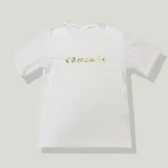 【bulle de savon】金箔プリント camomile Tシャツ 白 Fのサムネイル