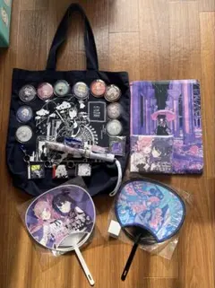 [値下げ限定品]多数ツユグッズまとめ売りアクリルキーホルダー缶バッジトートバッグ