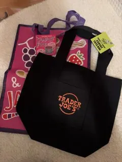 新品タグ付 TRADER JOE'S キャンバスミニトートバッグセット