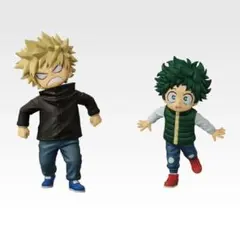僕のヒーローアカデミア 一番くじ フィギュアセット E賞 いずく＆かつき