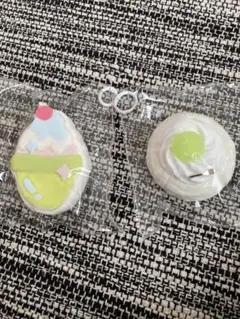 スクイーズ　2点セット　大福　アイス　クリーム感