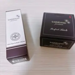 SAIMDANG premium スキンケアセット サイムダン プレミアム 化粧水＆シカボディクリーム セット - メルカリ