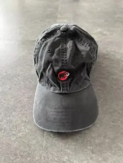 MAMMUT マムート ベースボールキャップ 黒 XL 帽子 USED 現状品